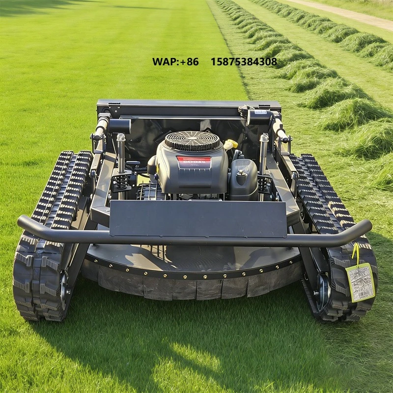 

Hot Top Small Crawler Remote Control Mower Farm Grass Blade Automatic Lawn Mower Robot Simple Commercial Lawn Mowier