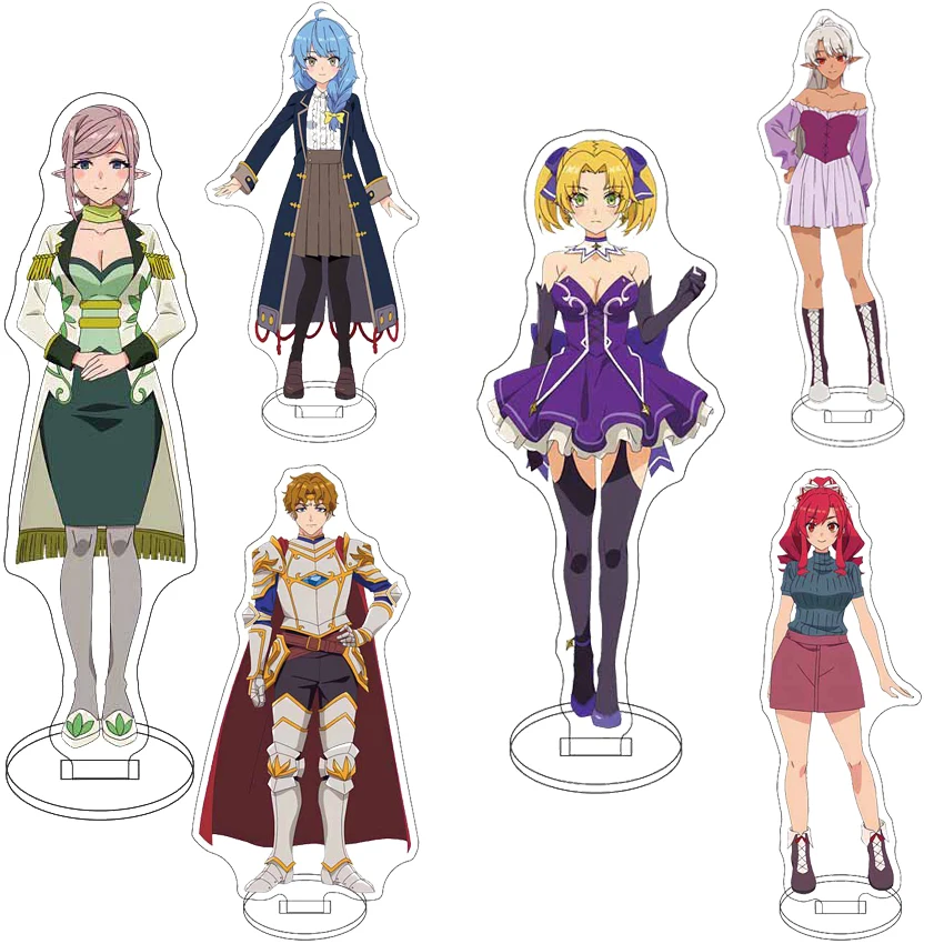 16CM Acrylic Figure Stand Anime I Left my A-Rank Party to Help My Former Students Reach the Dungeon Depths Yuke Foldio Cos Gifts