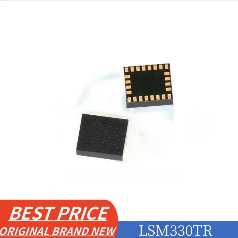 New Original Authentic LSM330TR LSM330 04H LGA-24 iNEMO inertial module: 3D accelerometer and 3D gyroscope