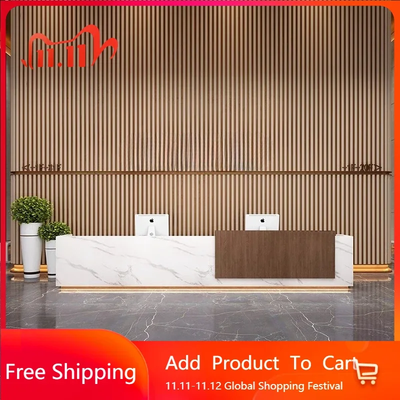 

Korean Cash Register Business Reception Counter Store Coffee Distillation Computer Desks Office Desk Professional Home Furniture