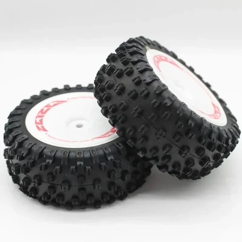 WLtoys 124008 RC أجزاء محور إطارات السيارة للتحكم عن بعد 124008-2726 العجلة الأمامية 124008-2727 العجلات الخلفية