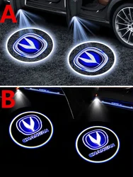 2PCS Car styling Auto Door LED Decoration Wireless Welcome Light Kit For Changan CS15 CS35 CS55 CS95 EADO XT RAETON Alsvin Honor