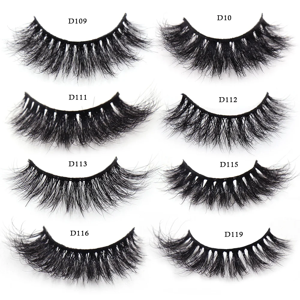 LEHUAMAO Eyelashes 3D Mink Lashes natural handmade volume soft lashes long eyelash extension real mink eyelash for makeup D103