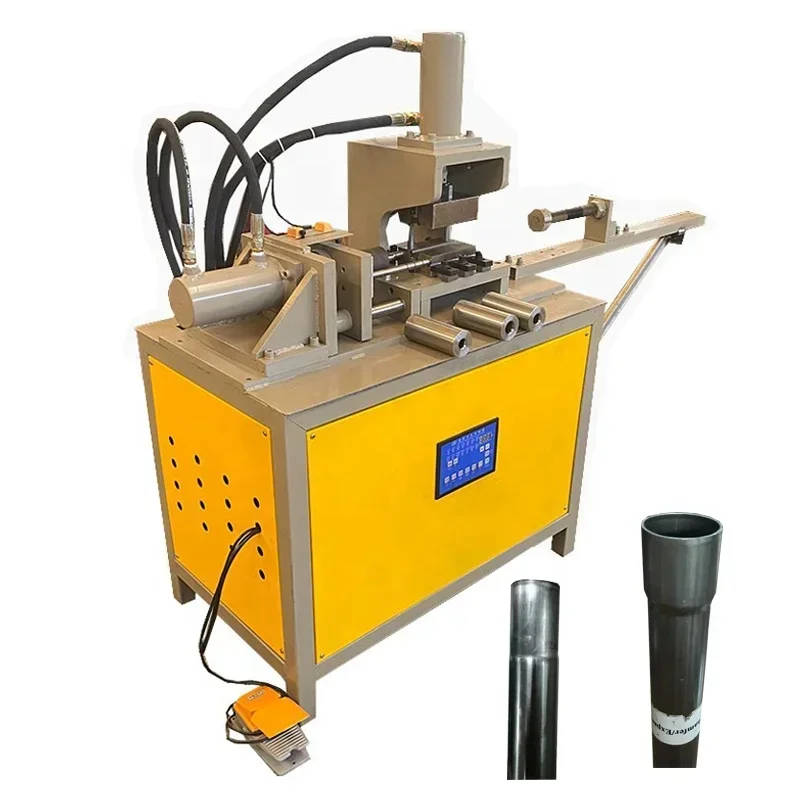 

Automation Square Steel Tube Pipe Crimping Machine Hydraulic Copper Tube Expander Pipe Reducer Machine