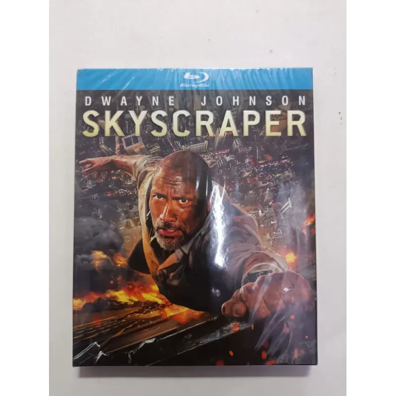 Blu-ray Movie Disc Skyscraper Rescue Real Picture Shooting Brand New Unopened Starring Dwayne Johnson