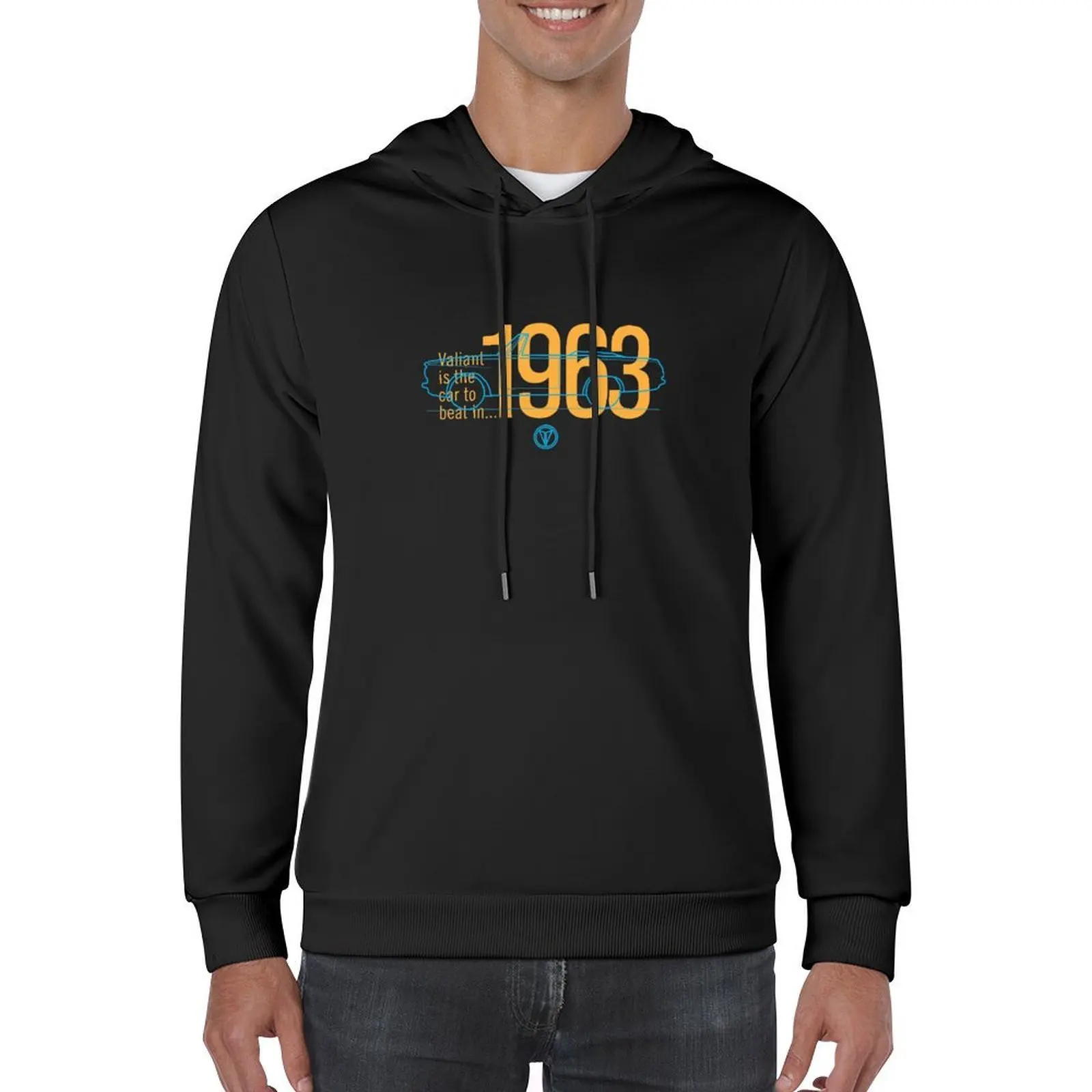 1963 Valiant (Convertible) - The Car to Beat Hoodie blouse men's sweat-shirt anime clothes autumn graphic hoodie