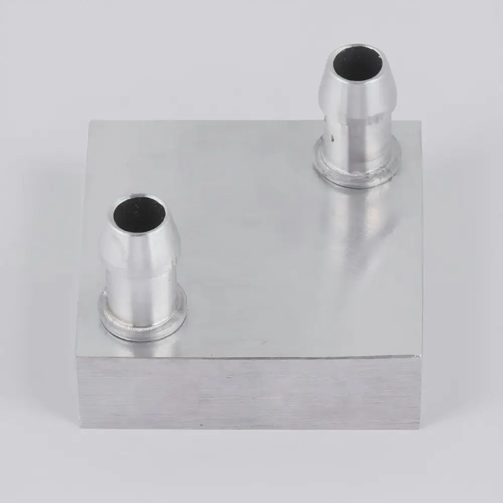 40x40mm Water Cooling Block High Performance Low Restriction CPU Radiator Nozzle Upward Heatsink Radiato Graphics Card Cooling