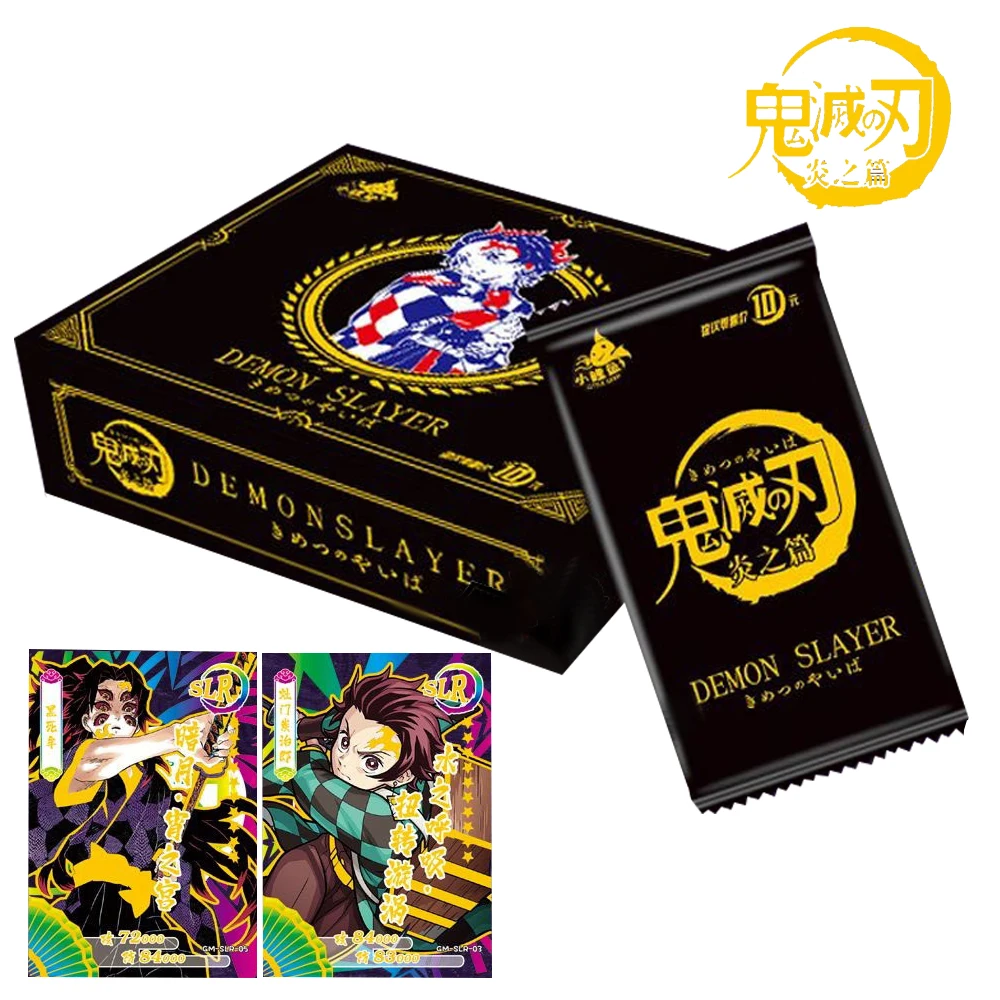 

2024 Wholesale Flash Demon Slayer Cards Mugen Train SSP Ultra Rare Edition Tanjirou Kamado Nezuko Character Collection Card Toys