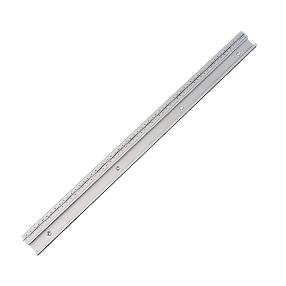 Aluminium 45 Type T-sleuf verstekrail met schaalsleuf verstekrail voor freestafel Tafelzaag Lintzaag met robuust ontwerp