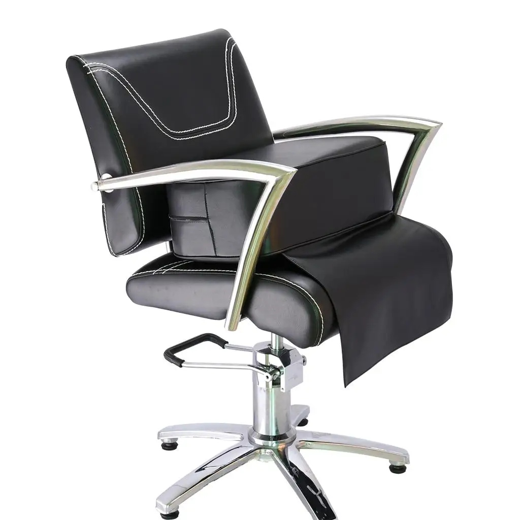 Almofada de assento de reforço de salão de beleza à prova d'água corte de cabelo barbeiro beleza para