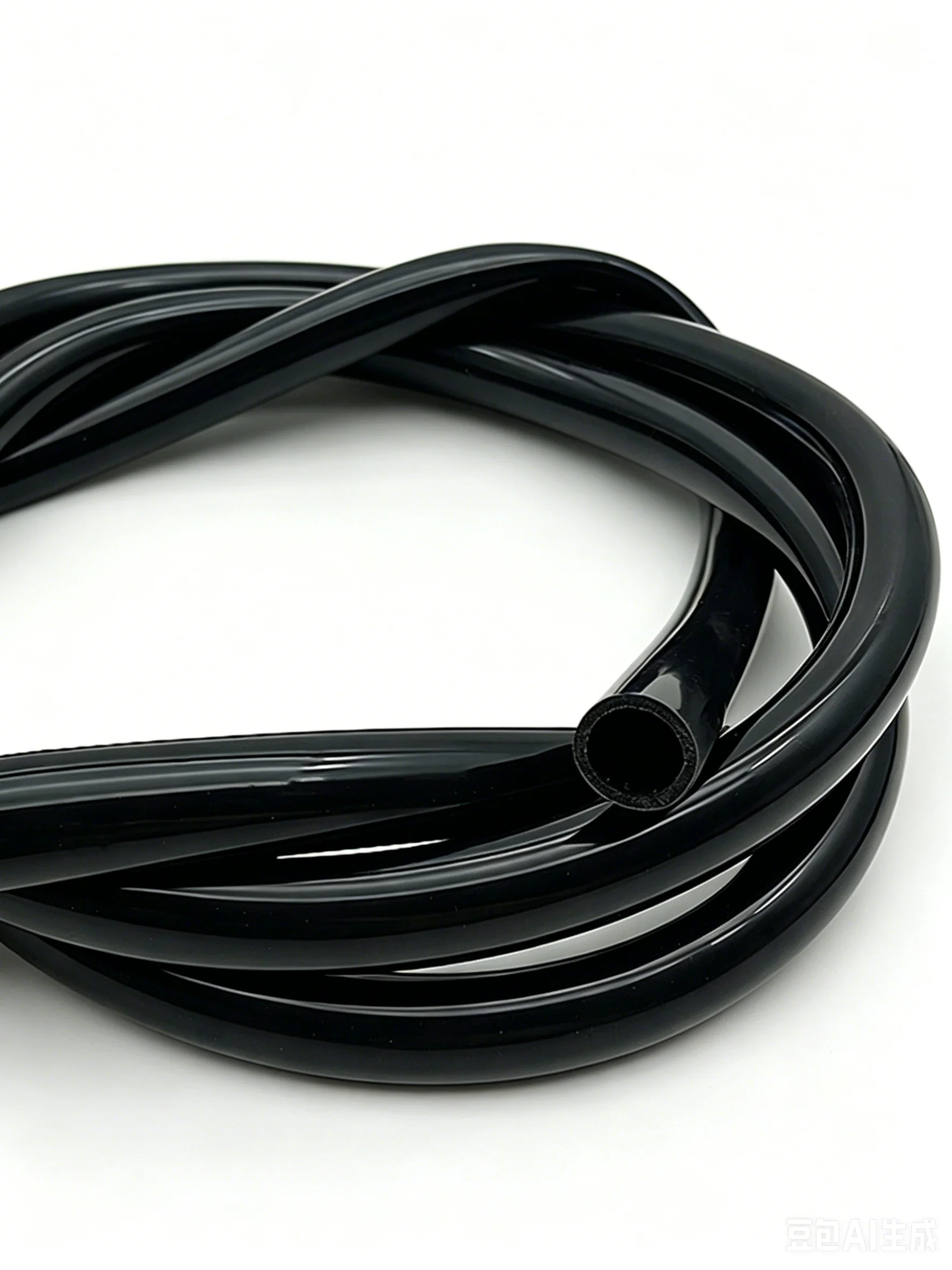 Food Grade Black Silicone Tubing ID2 3 4 5 6 7 8 9 10 12 16 25mm Odorless Instrument Equipment Fluid Delivery Silicone Sleeve