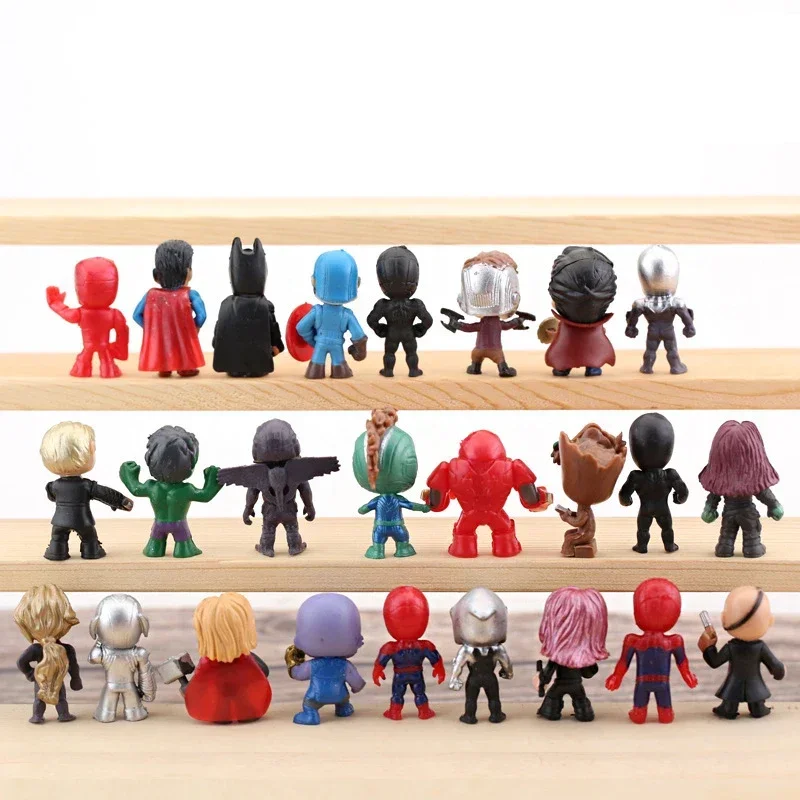Capsule Toys the Avengers Hulk Thor Spider Man Venom Captain Decoration Collection Action Figure Toy Xmas Fans Gift - view 4
