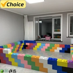 Large Early Education Training EPP Building Block Park Foam Large Children's Castle Indoor Partition Wall Children's Playground