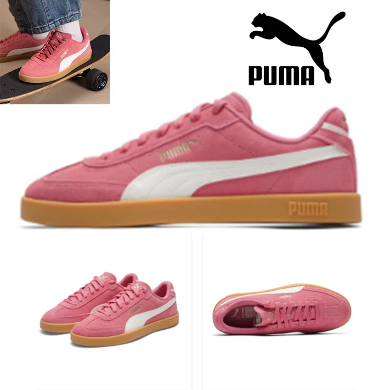 Puma Mid Low Top Fashion Trend Lightweight Comfortable Breathable Skateboard Shoes 409204-02