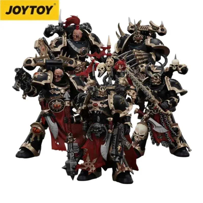

Новинка! Набор из 5 фигурок JOYTOY Warhammer 40K Chaos Space Marines Black Legion Chosen Warriors, масштаб 1/18, в наличии.