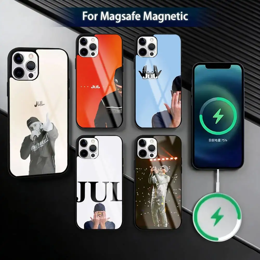 

Rapper J-JuL C'est Pas Des Lol Phone Case For iPhone17,16,15,14,13,12,11 Plus,Pro Magnetic For Magsafe Wireless Charging