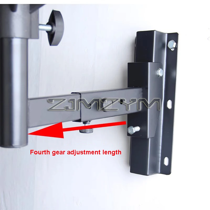 Full Motion Projector Bracket Wall Mount Flexible Adjustable Rotation Projector Holder With Tray Projector Holder