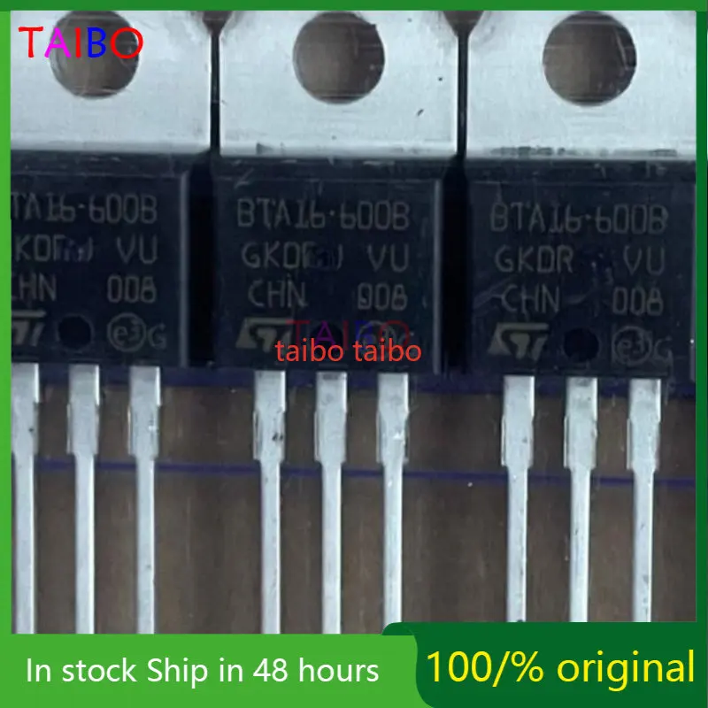 10PCS/Lot 100% Real Original New BTA16-600B BTA12-600B BTA12 BTA16 600B 6008 BTA16600B BTA12600B BTA16-600BRG BTA12-600BRG