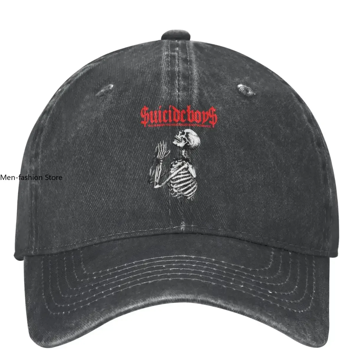 Suicideboys GREY59 Skull Merch Men Women Baseball Caps G 59 Records Hats Cap Retro All Seasons Travel Adjustable Dad Hat