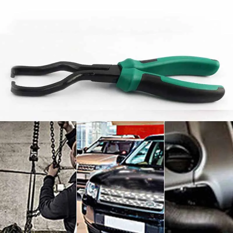 Winholder Steel Car Fuel Line benzina Clip tubo rilascio scollegamento pinze di rimozione crimpatura strumento di riparazione manuale verde