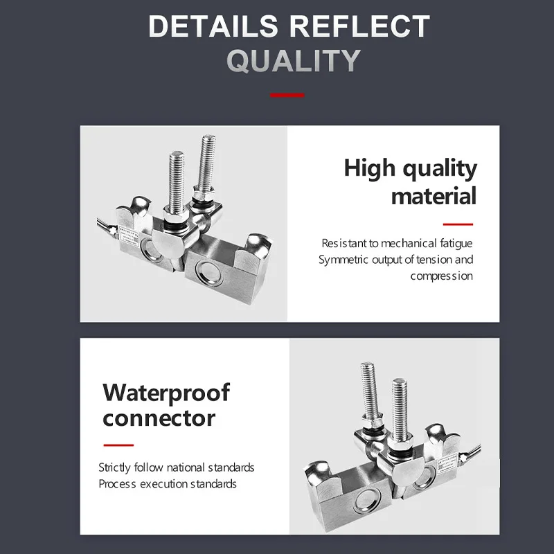 JHPY-1 Side Pressure Tension Load Cell Tension Pressure Wire Rope Cable Weight Crane for Engineering Construction Machinery