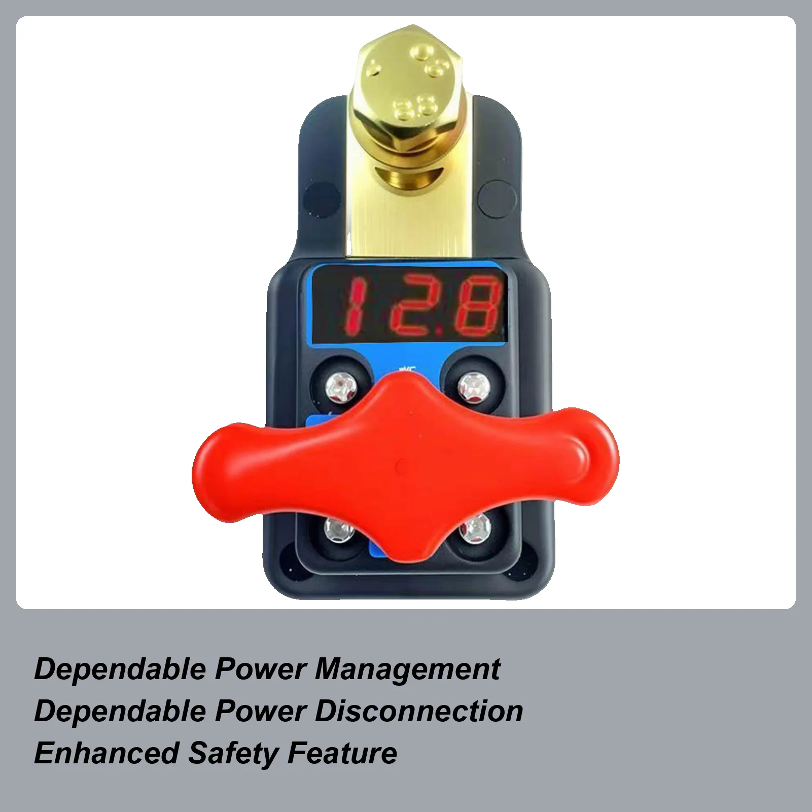 

Car Battery Power Cut 12V-24V Digital Display Power Isolator Automobile Battery Isolator Shut For Long-Term Parking Frequent