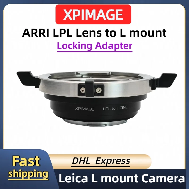 XPimage ARRI LPL Lens to Leica L mount adapter Full Frame Mirrorless Camera,LPL-L mount,Panasonic S5 S1H S1R SIGMA fpL