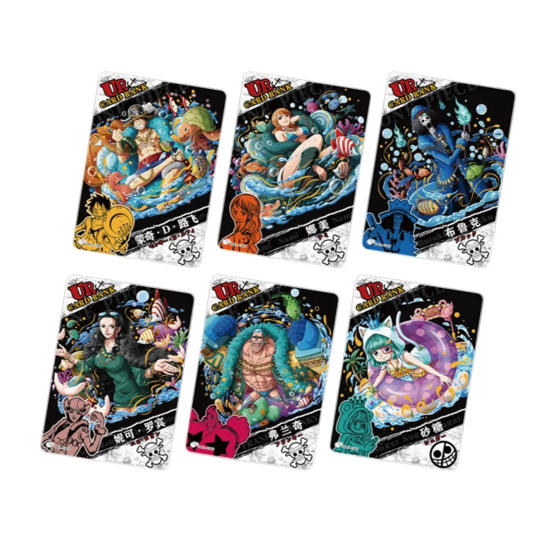 New Anime ONE PIECE Trading Card Game Luffy Zoro Collections Card  Hobby Collectibles Cards for Child Gifts Toys