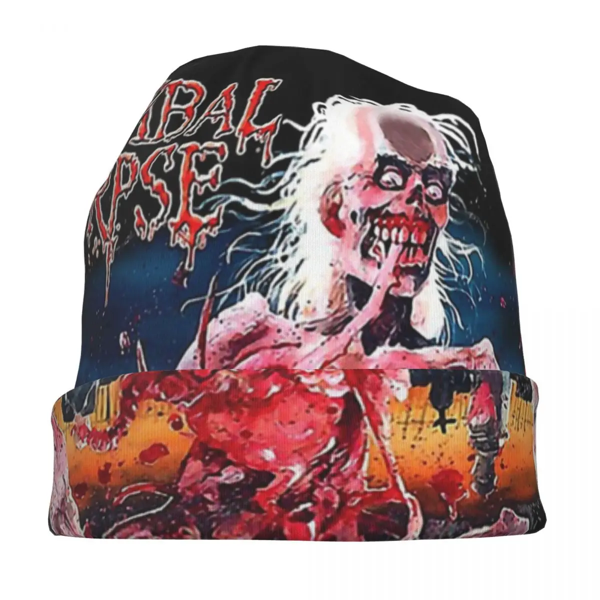 Cannibal Corpse Knitted hat for men and women Death Metal Gift Unisex winter warm brimless urinal hat