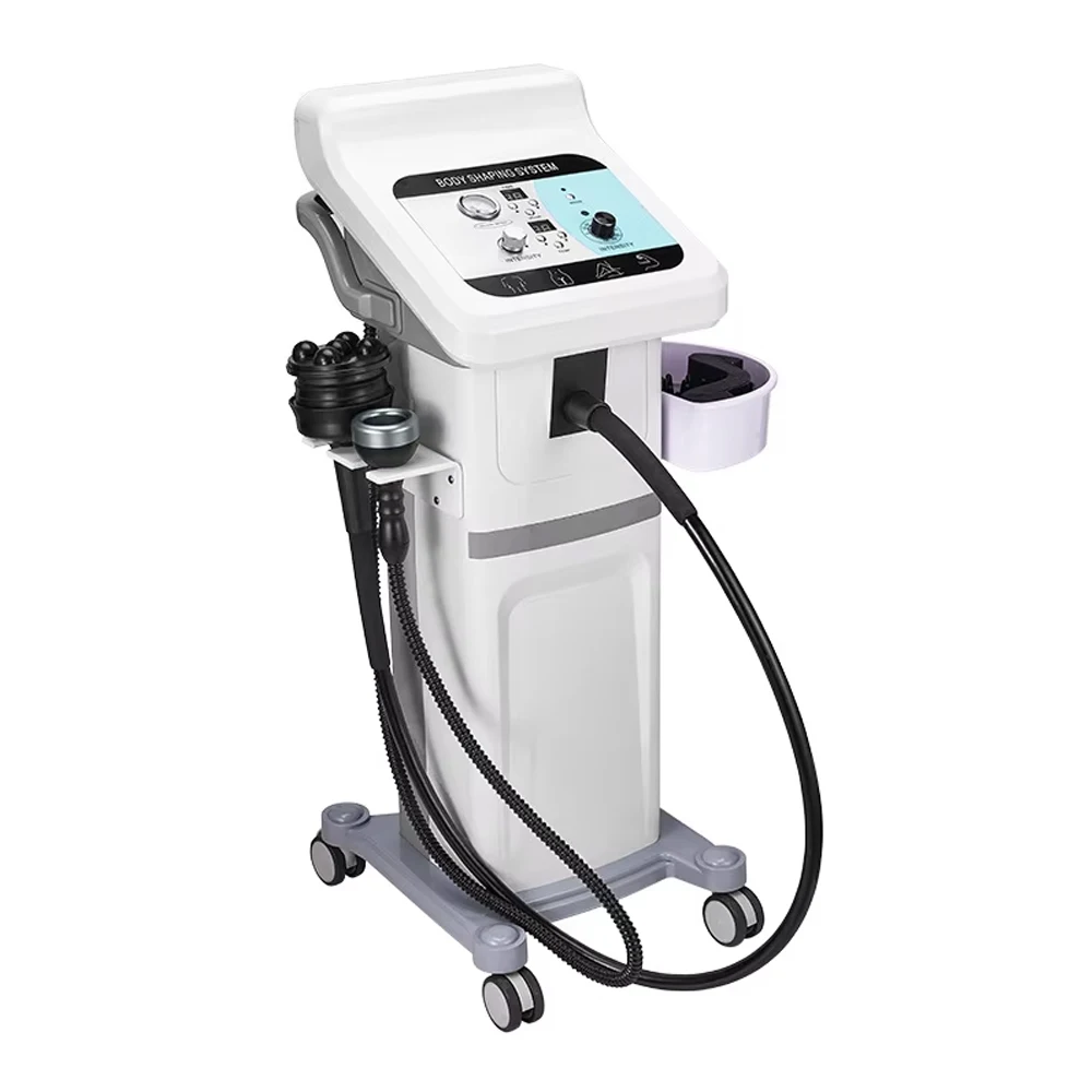 New G8 Vibration Massage Body Slimming Machine High Frequency Vibrating Weight Loss Massage Devices With Vacuum Heating Probe