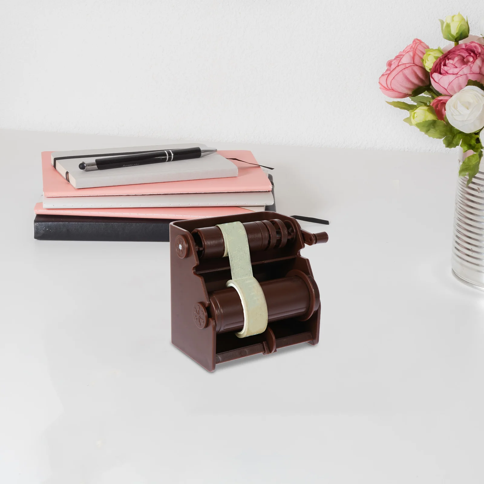 

2Pcs Paper Tape Dispenser Washi Tape Cutter for Home Office School Paper Sticker Cutting Tool Stationery