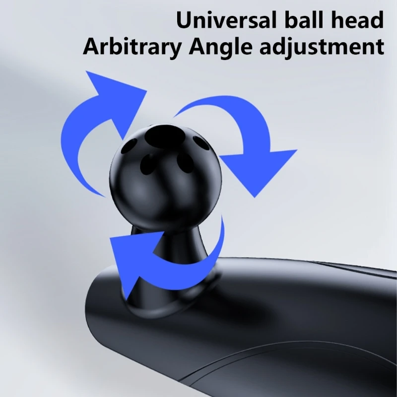 

17mm Ballhead Car Phone Mount Easy Adjustability for Windscreen Dashboards Air Vent Dropship