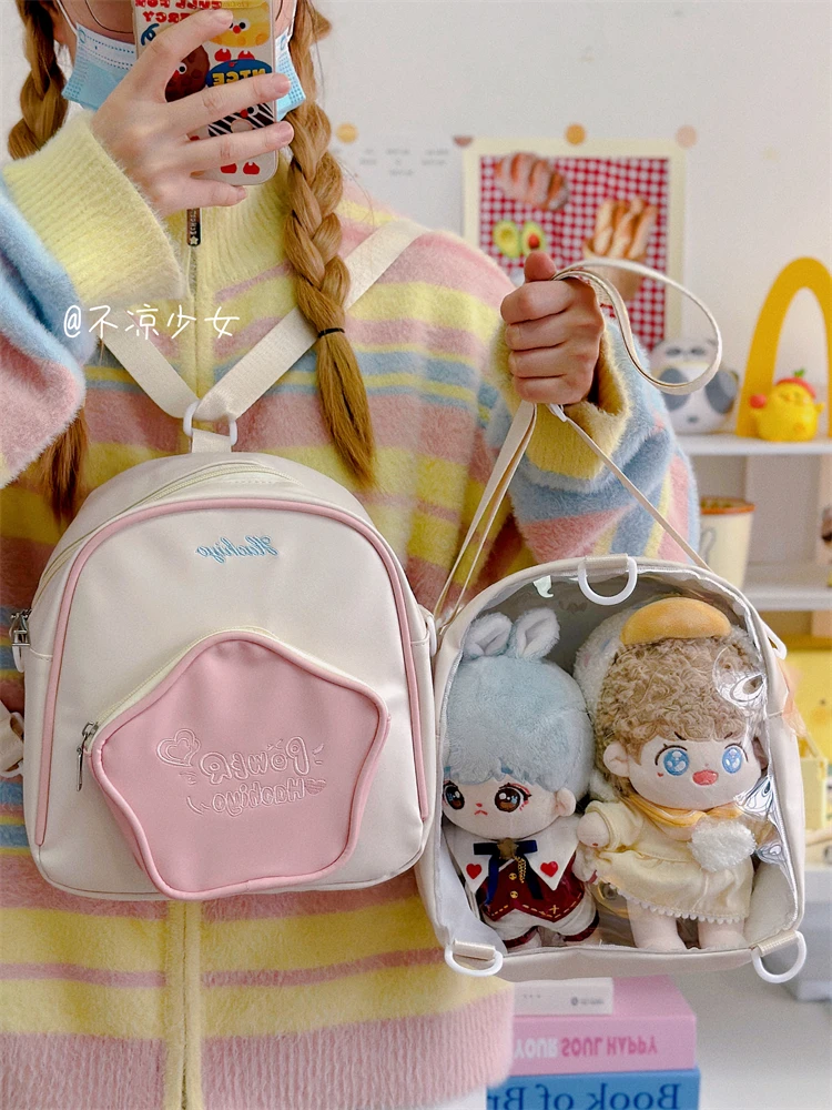 

Two Ways Ita Mochila Transparent Mochilas Mujer Japan Cute Bag Backpack Unique Design Bags for Woman