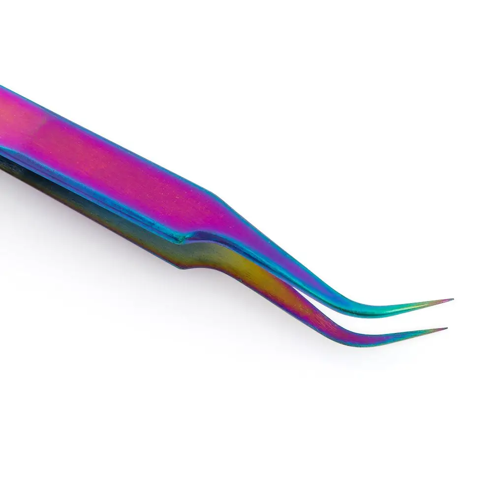 Schönheit Make-Up Gebogene Gerade Edelstahl Verlängerung Werkzeuge Clip Applikator Falsche Wimpern Wimpern Pinzette