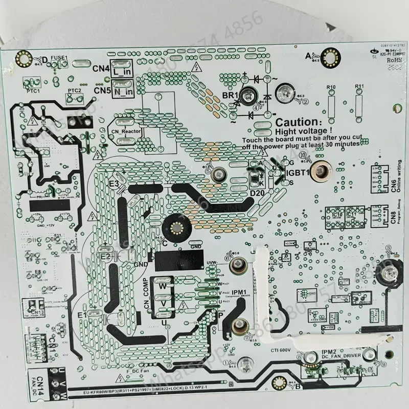 for Midea AU-KFR80W/BP3N8-D30 C5-GW Original External Machine Frequency Conversion Module EU-KFR80W/BP3 6