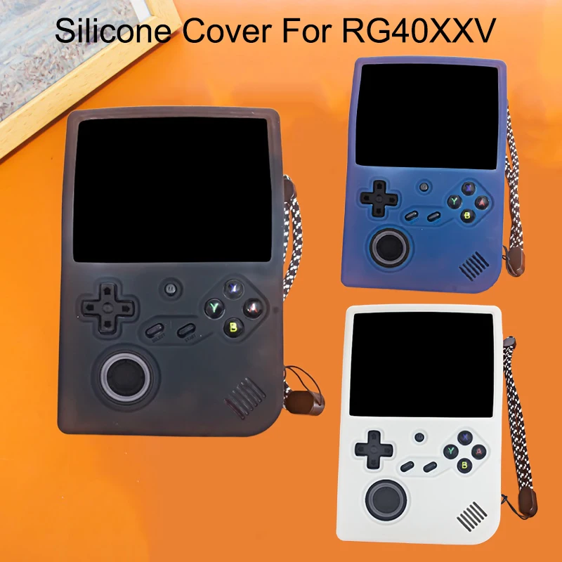 ANBERNIC RG40XXV　※公式保護ケース付き Amazon.com: FIOPAZ for RG40XXV Silicone Protective Case, Soft Case