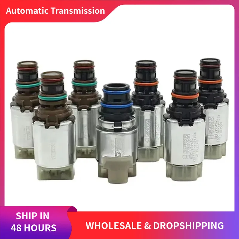 لينكولن Mkc فورد فوكس إسكيب درايفترين 6f35 ناقل حركة أوتوماتيكي قطع غيار السيارات 7 مجموعة صمامات الملف اللولبي #2