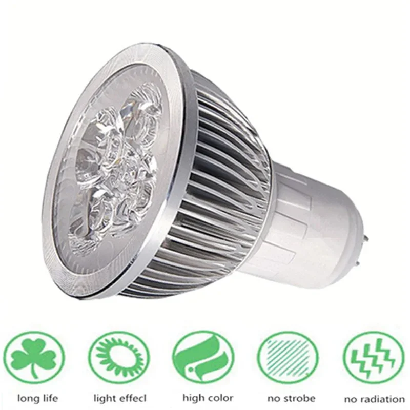 Pop High Quality GU10 GU5.3 E14 E27 MR16 LED Bulb 9W 12W 15W LED Lamp LED Bulb 110V 220V 60 Beam Angle LAMP LIGHTING