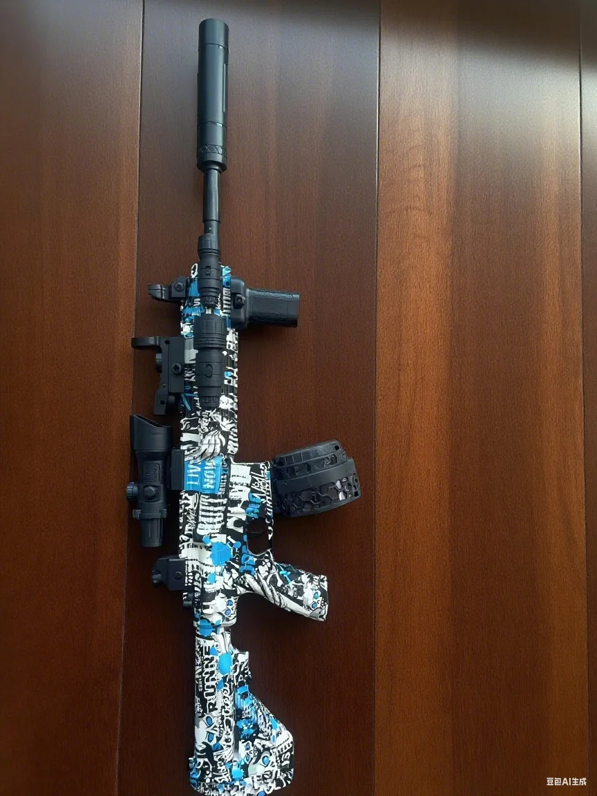 【Vibrazione Feedback】 Fucile automatico Blaster GEL M416 - Pistola Blaster elettrica a sfera in gel con oltre 400 FPS per adulti, riavvolgimento realistico EBB