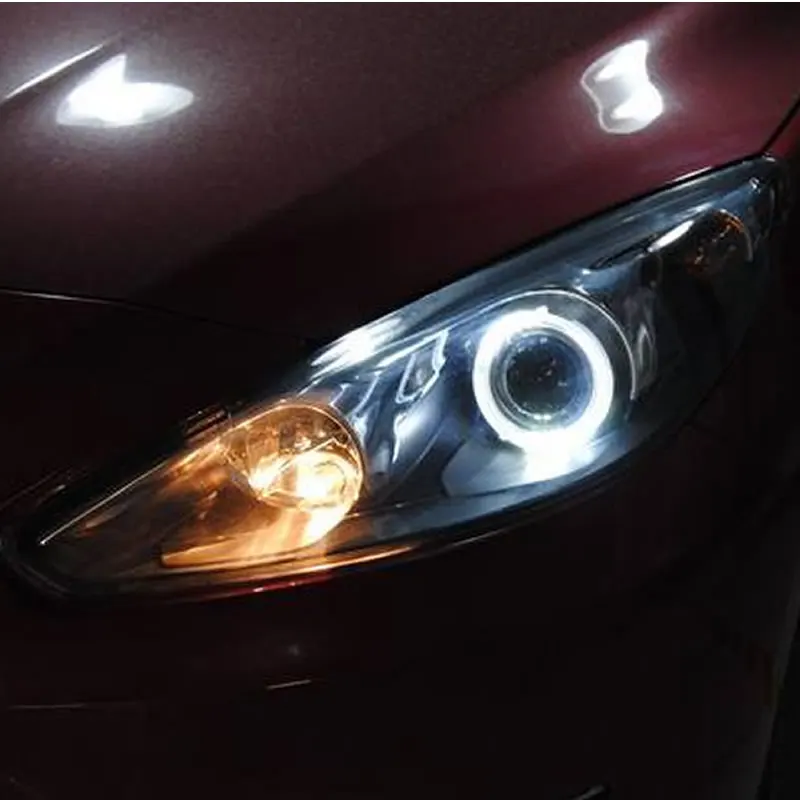 Customized Full LED Headlights For Peugeot 308 2008-2014 Bi-xenon Projector Lens Front Lamps With DRL view 5