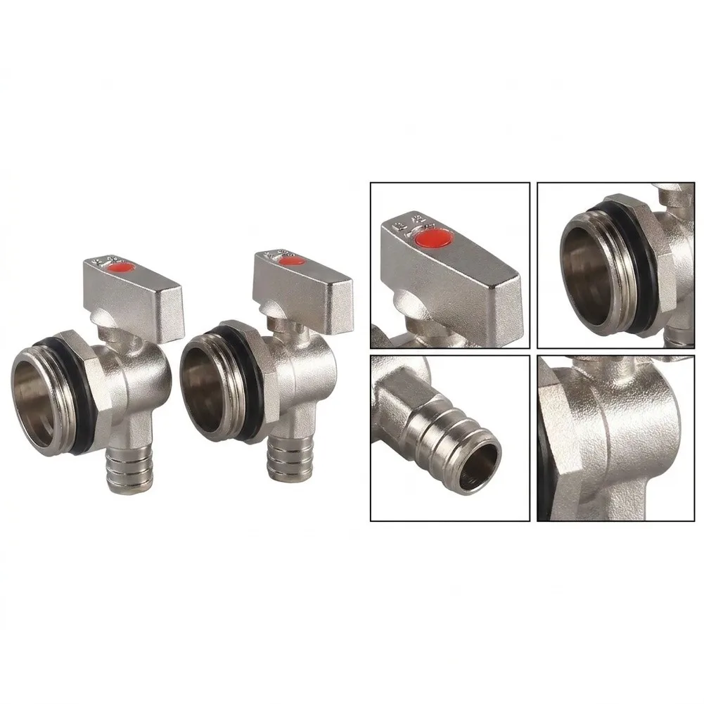 Drain and Air Release Valve for Floor Heating Systems Compatible with Standard Hydronic Radiator and Geothermal Loops
