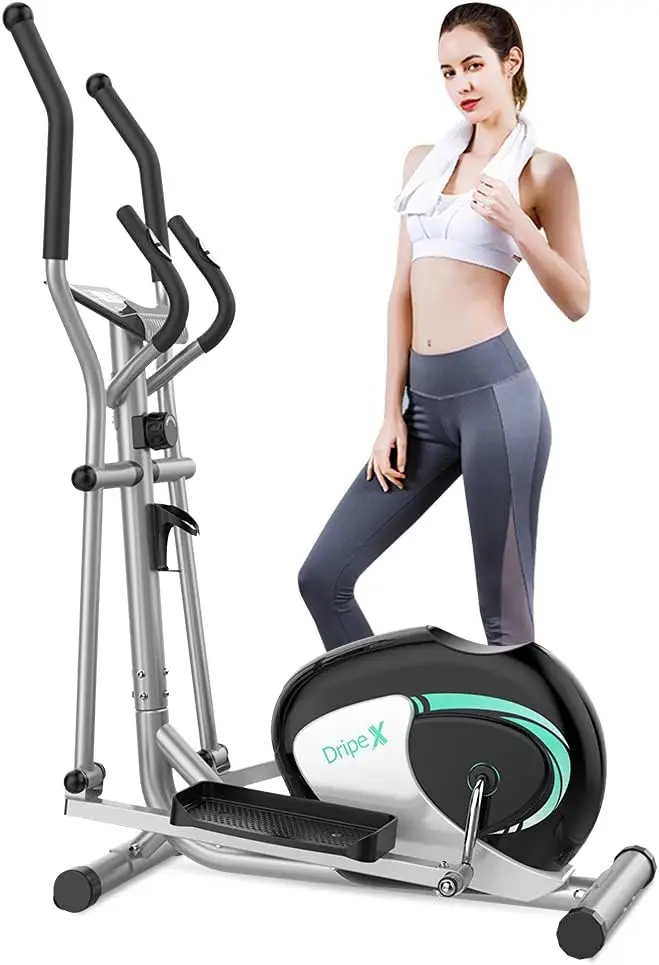 

for Home, Cardio Fitness Cross Trainer w/Hyper-Quiet Magnetic Drive System, 8 Resistance Levels, 6KG