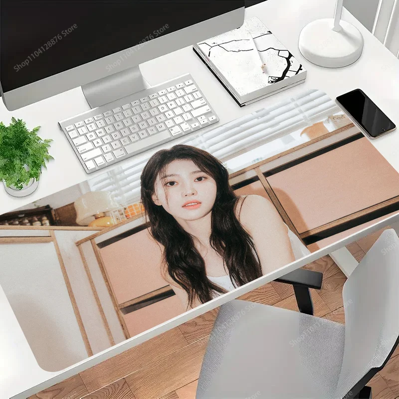 Idol Singer XiaoTing Ablum Giddy Mousepad Gaming Mouse pad Gamer Pc Accessories Deskmat Keyboard Mat Desk Protector Mause Pads