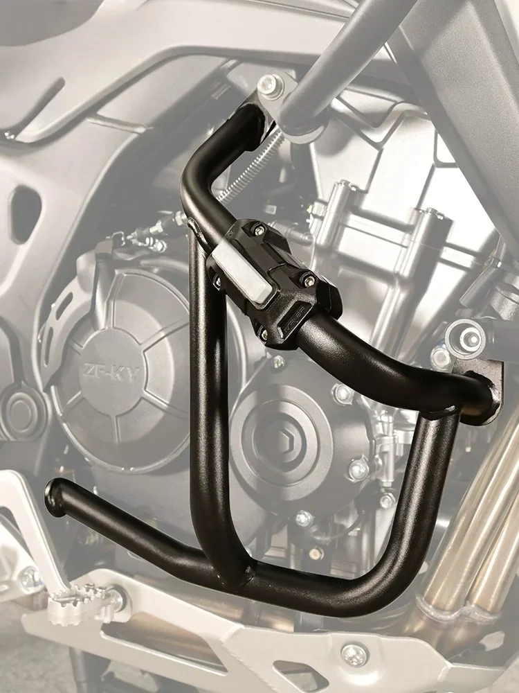 

Fits 2023-2024 KOVE 525X Single Swingarm Anti-fall Crash Bar