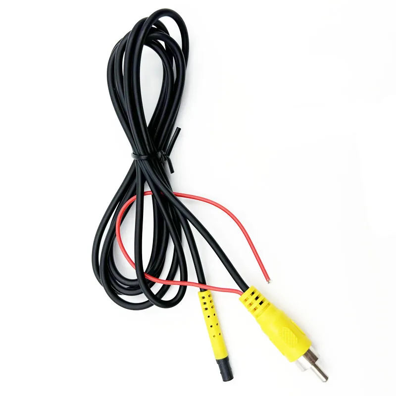 4P Female Head Adapter Cable, Reversing Video Extension line, AV Male Interface 1.5 Meter