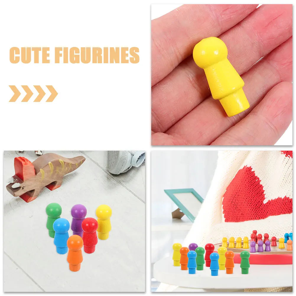 120 قطعة قطع الشطرنج القفز الملونة قطع اللعب الخشبية للاستراتيجية قطعة الشطرنج لعبة الجدول رقائق لعبة الطاولة لوازم اللعبة