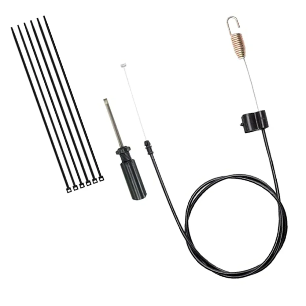 LawnMowerSingleSpeedDriveCableFor TroyBiltСовместим с моделямиTB200andTB210ВключаетInstallationKitPart 94604728 A