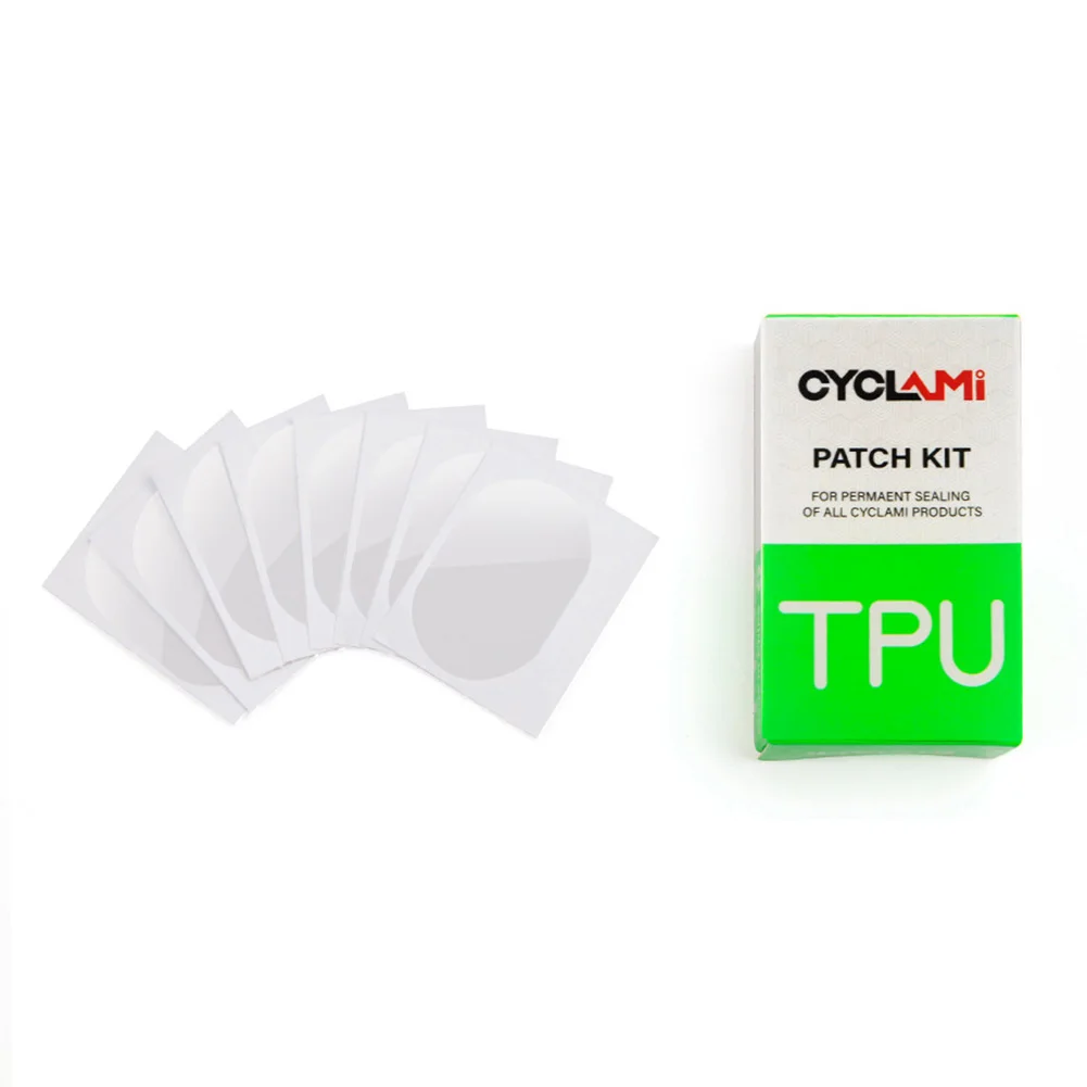 Bike Repair Patches Easy DIY Bike Repair TPU Puncture Repair Patches and Glue for Bicycle Tyres Tires and Inner Tubes