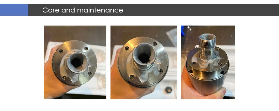 G-Penny 220V 1,5kW ER16 65mm luftgekühlter Spindelmotor für CNC-Holzbearbeitung und 1,5kW H100 Wechselrichter und 65mm Halterung – Detail 9