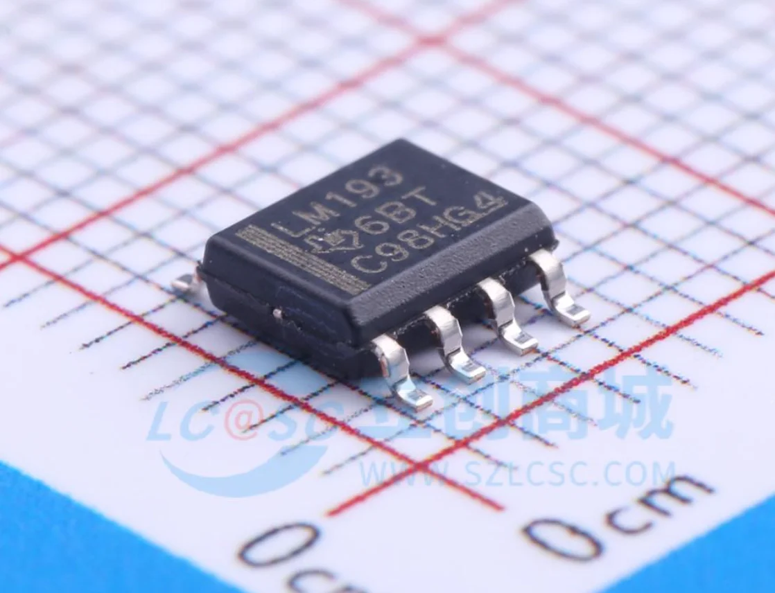 30PCS LM193DR SMT SOP-8 linear comparator chip IC, brand new original genuine product